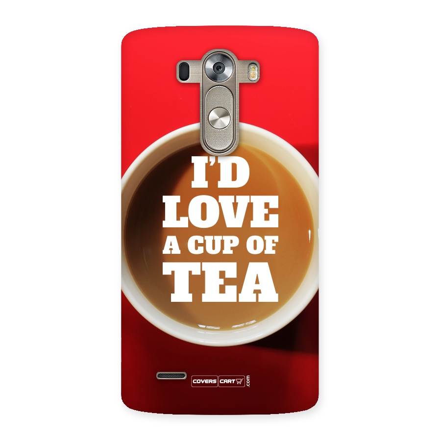 Cup of Tea Back Case for LG G3