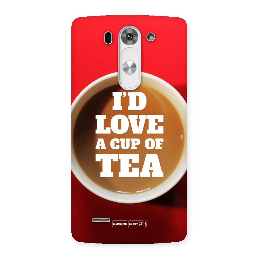Cup of Tea Back Case for LG G3 Mini