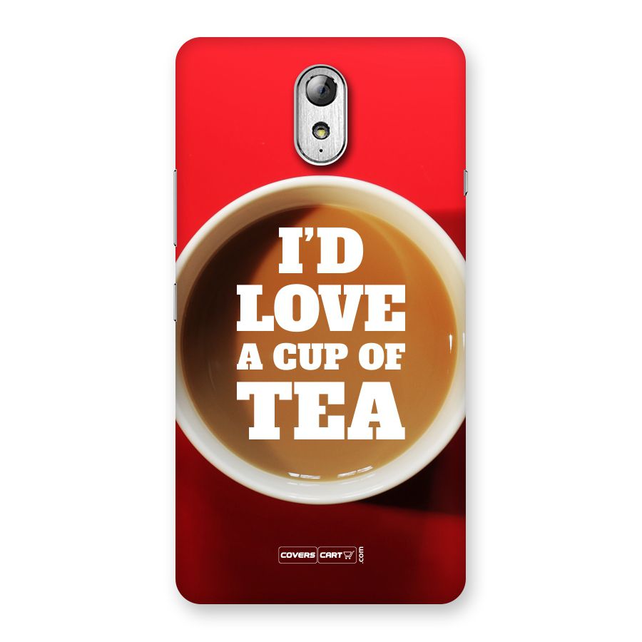 Cup of Tea Back Case for Lenovo Vibe P1M
