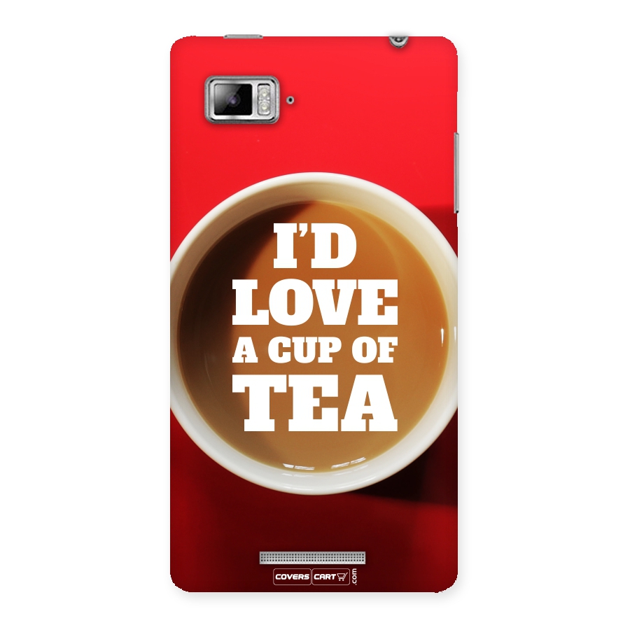 Cup of Tea Back Case for Lenovo Vibe Z K910