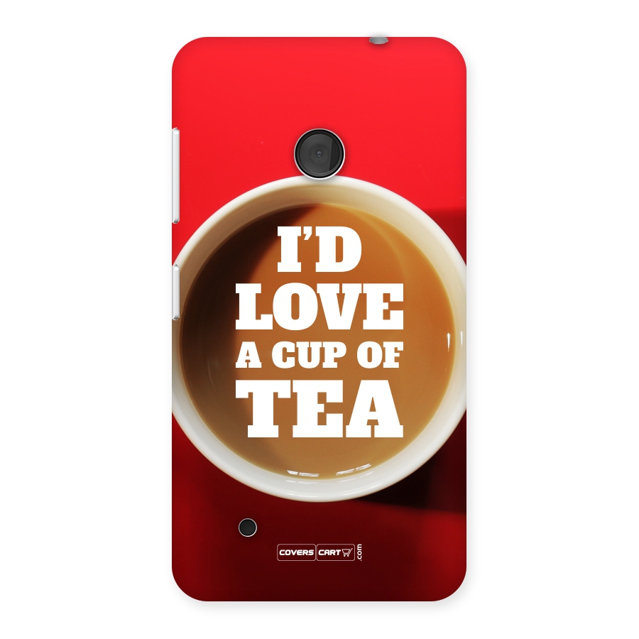 Cup of Tea Back Case for Lumia 530