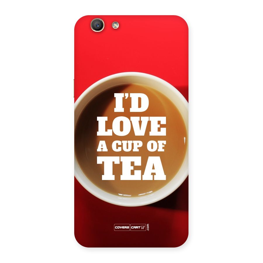 Cup of Tea Back Case for Oppo F1s