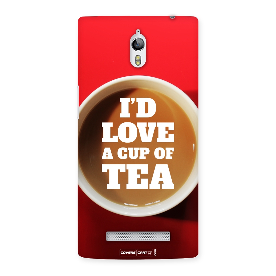 Cup of Tea Back Case for Oppo Find 7