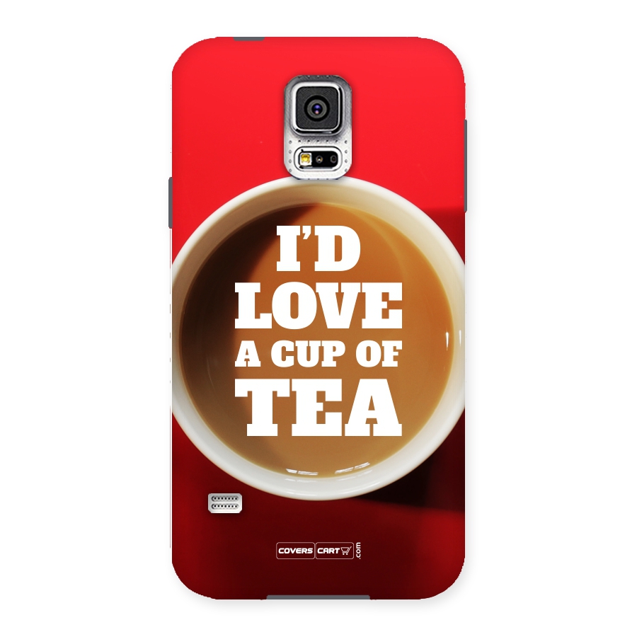 Cup of Tea Back Case for Samsung Galaxy S5