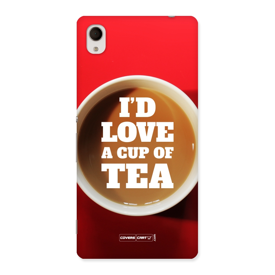 Cup of Tea Back Case for Sony Xperia M4