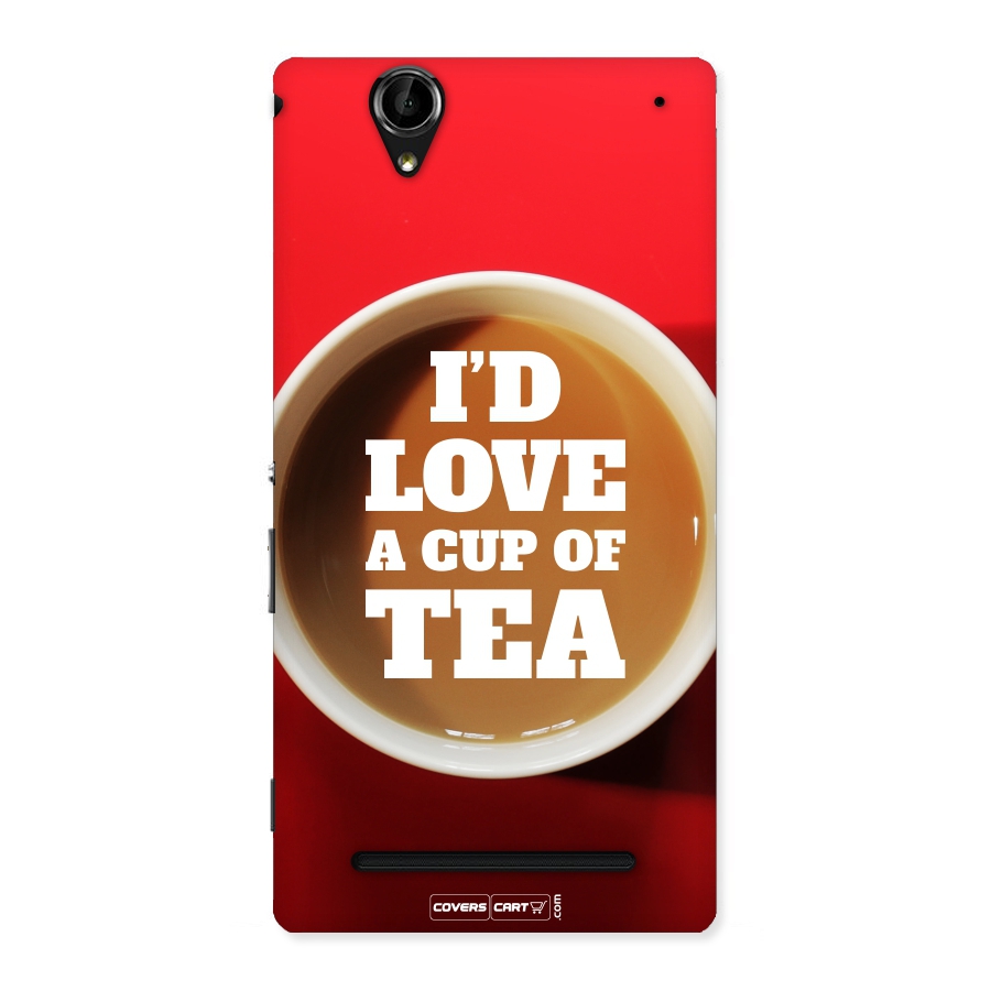 Cup of Tea Back Case for Sony Xperia T2