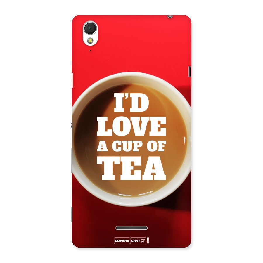 Cup of Tea Back Case for Sony Xperia T3