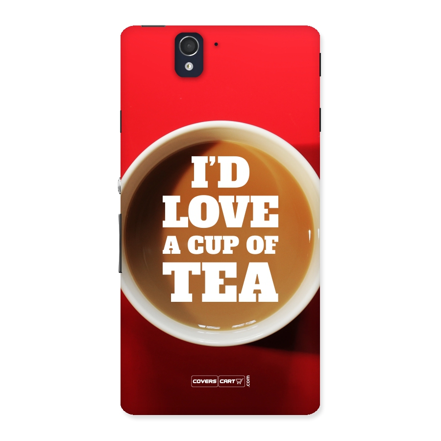 Cup of Tea Back Case for Sony Xperia Z