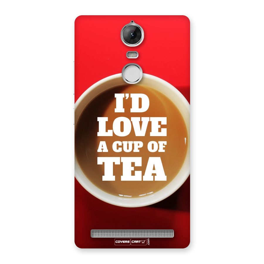 Cup of Tea Back Case for Vibe K5 Note