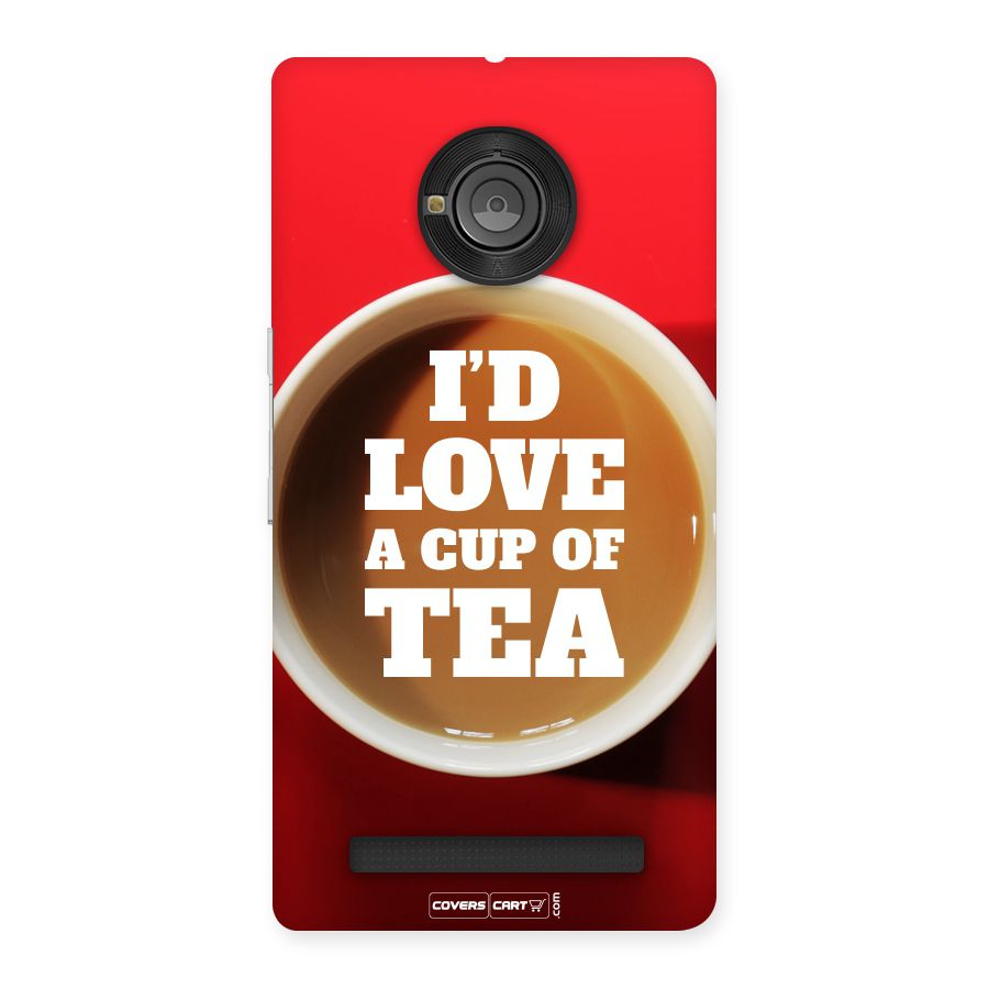Cup of Tea Back Case for YU Yunique