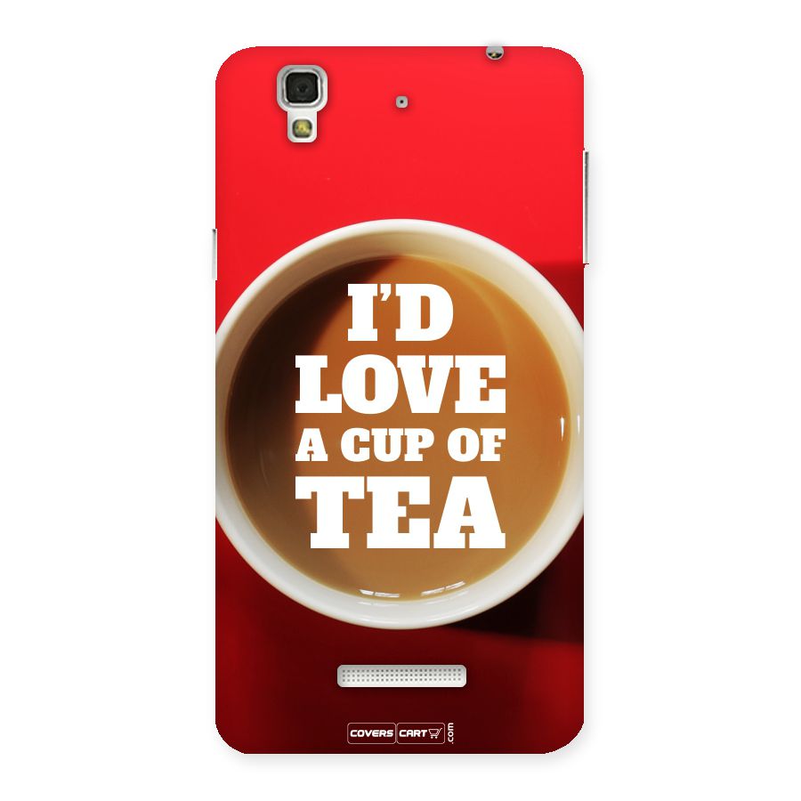 Cup of Tea Back Case for YU Yureka Plus