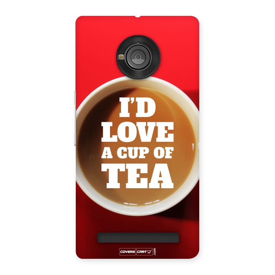 Cup of Tea Back Case for Yu Yuphoria