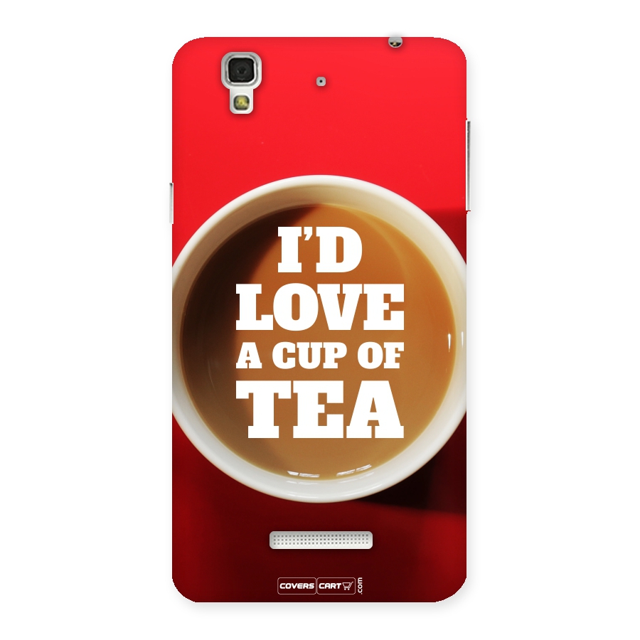Cup of Tea Back Case for Yu Yureka