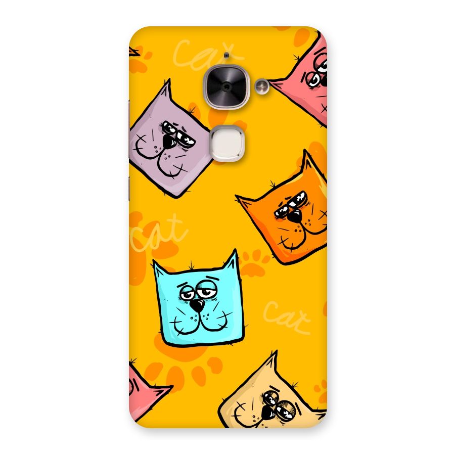 Cute Cat Pattern Back Case for Le 2