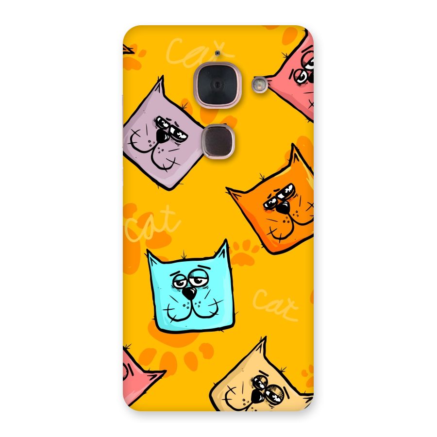 Cute Cat Pattern Back Case for Le Max 2