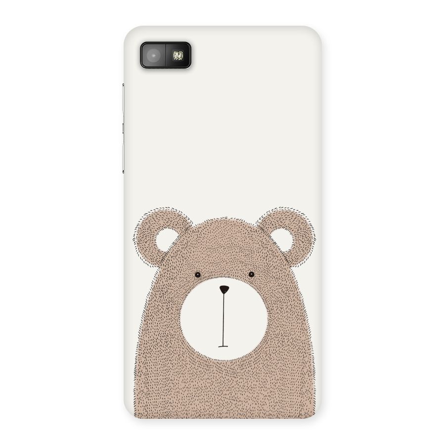 Cute Bear Back Case for Blackberry Z10