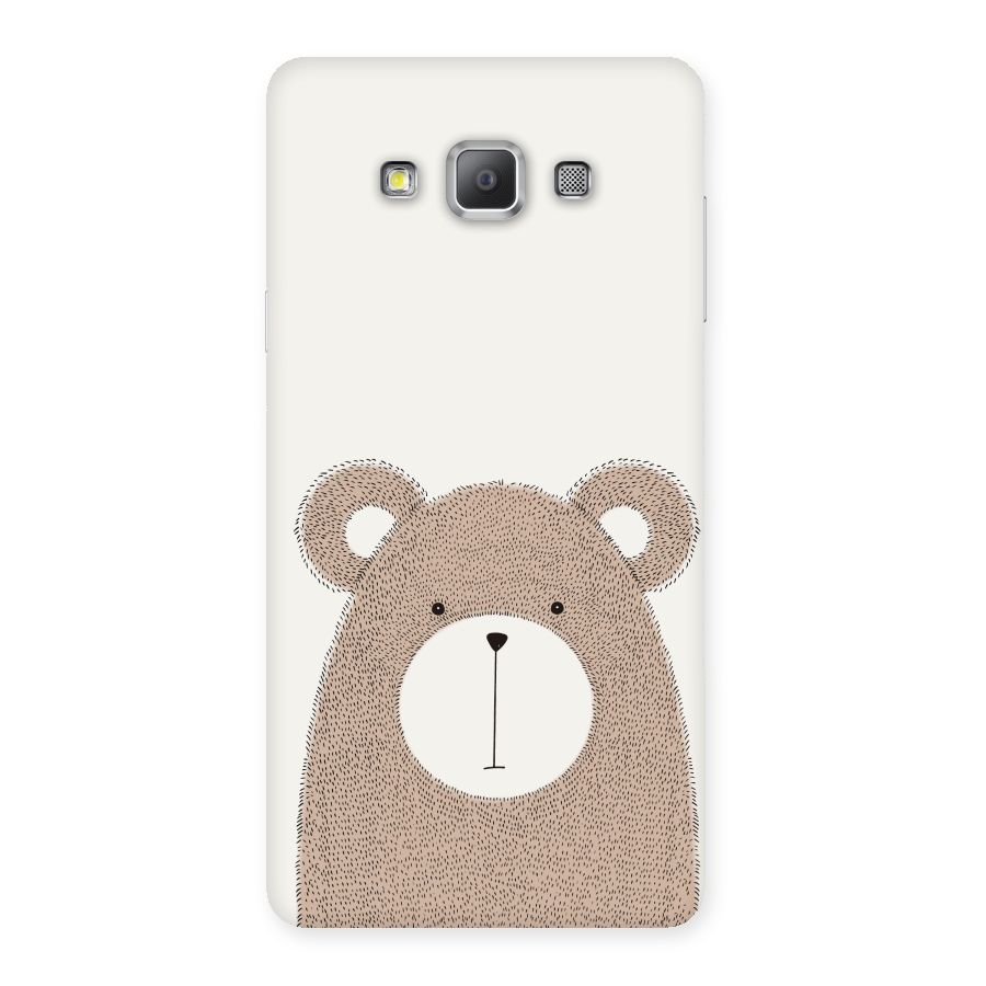 Cute Bear Back Case for Galaxy A7