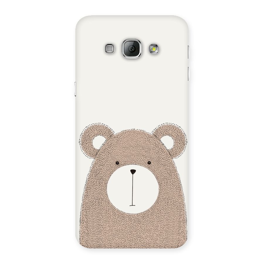 Cute Bear Back Case for Galaxy A8