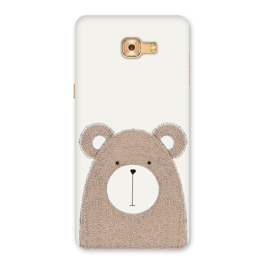 Cute Bear Back Case for Galaxy C9 Pro