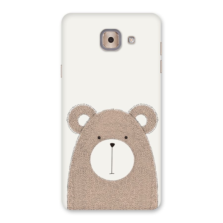 Cute Bear Back Case for Galaxy J7 Max