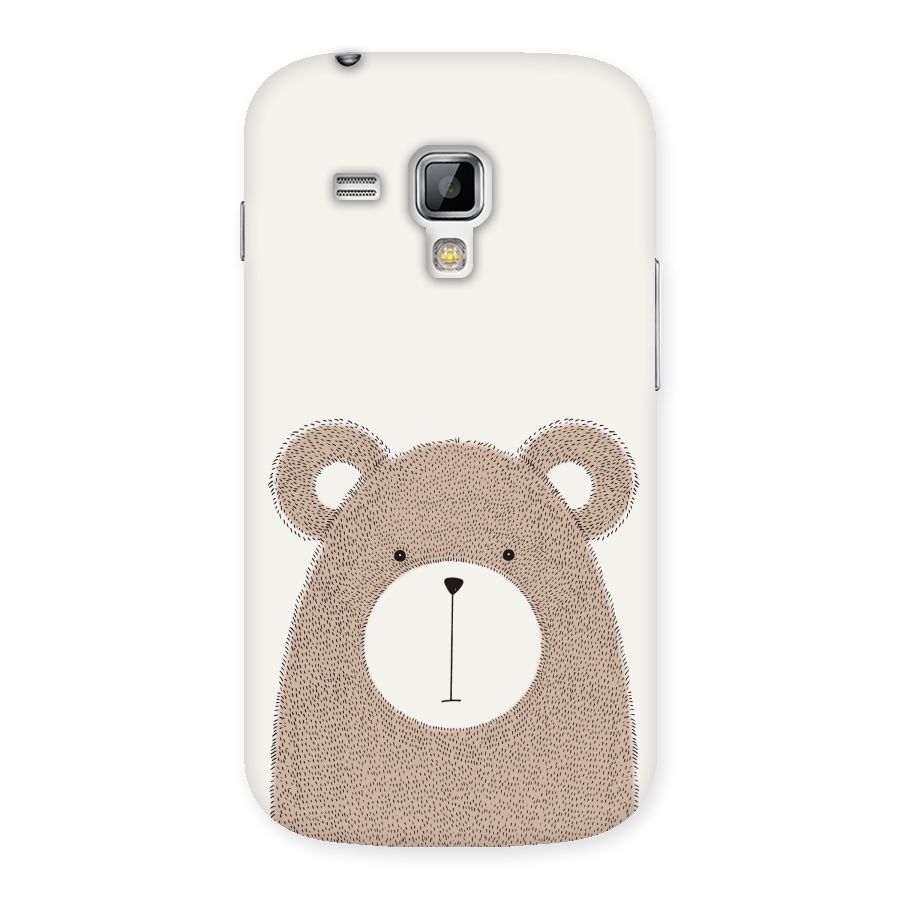 Cute Bear Back Case for Galaxy S Duos