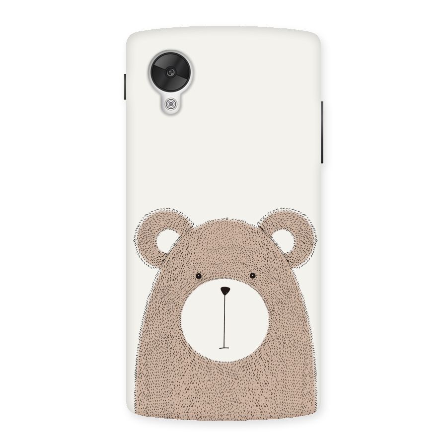Cute Bear Back Case for Google Nexsus 5