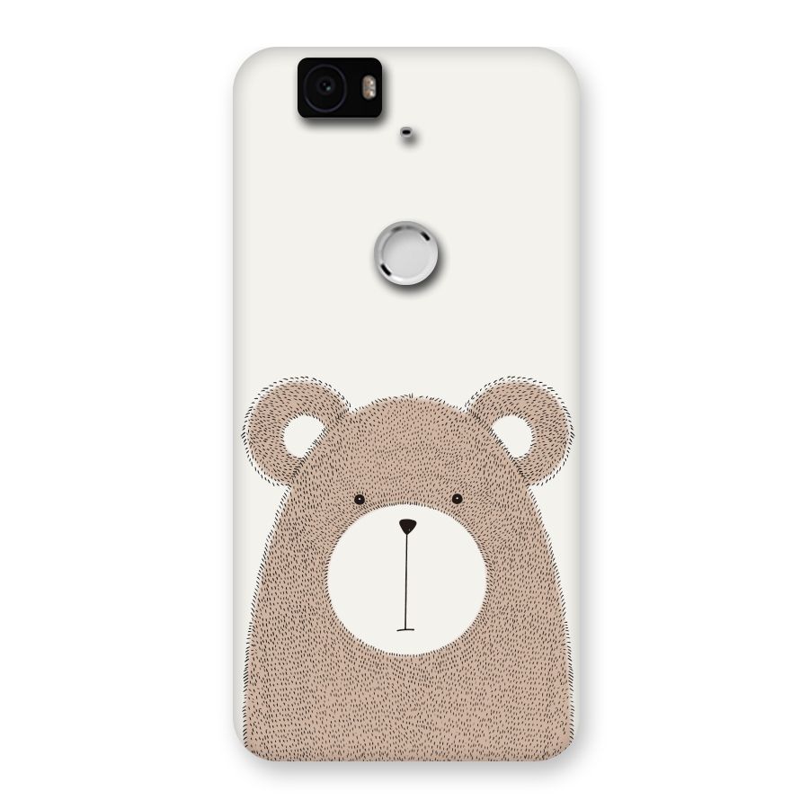 Cute Bear Back Case for Google Nexus-6P
