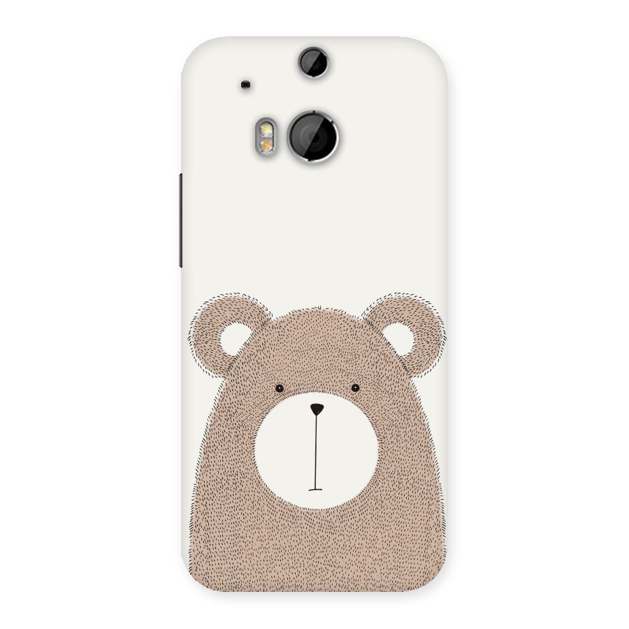 Cute Bear Back Case for HTC One M8