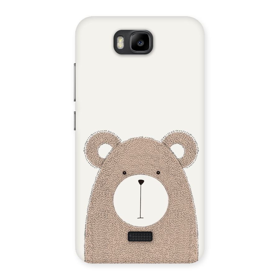 Cute Bear Back Case for Honor Bee