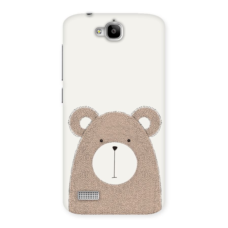Cute Bear Back Case for Honor Holly