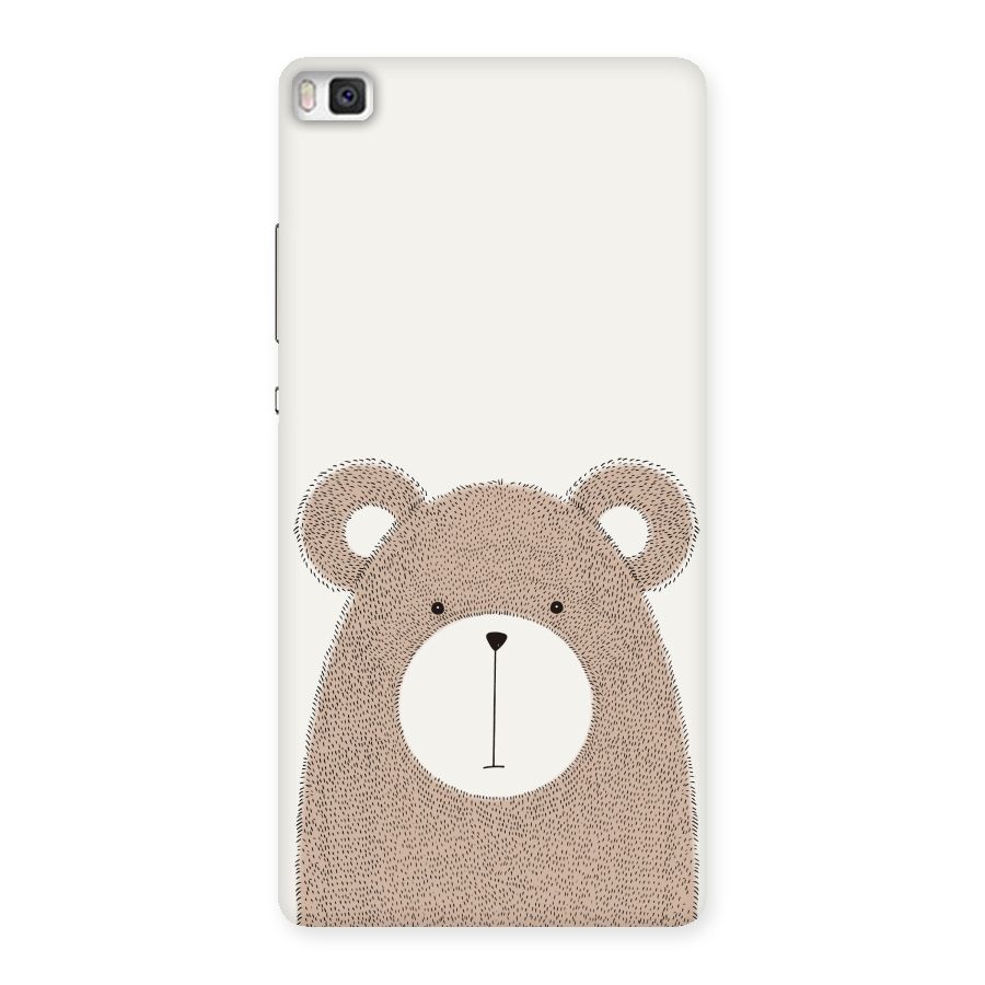 Cute Bear Back Case for Huawei P8
