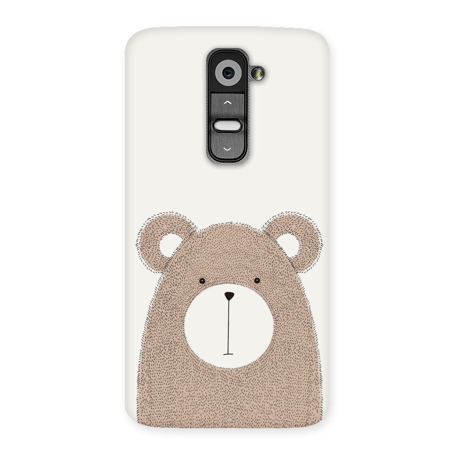 Cute Bear Back Case for LG G2