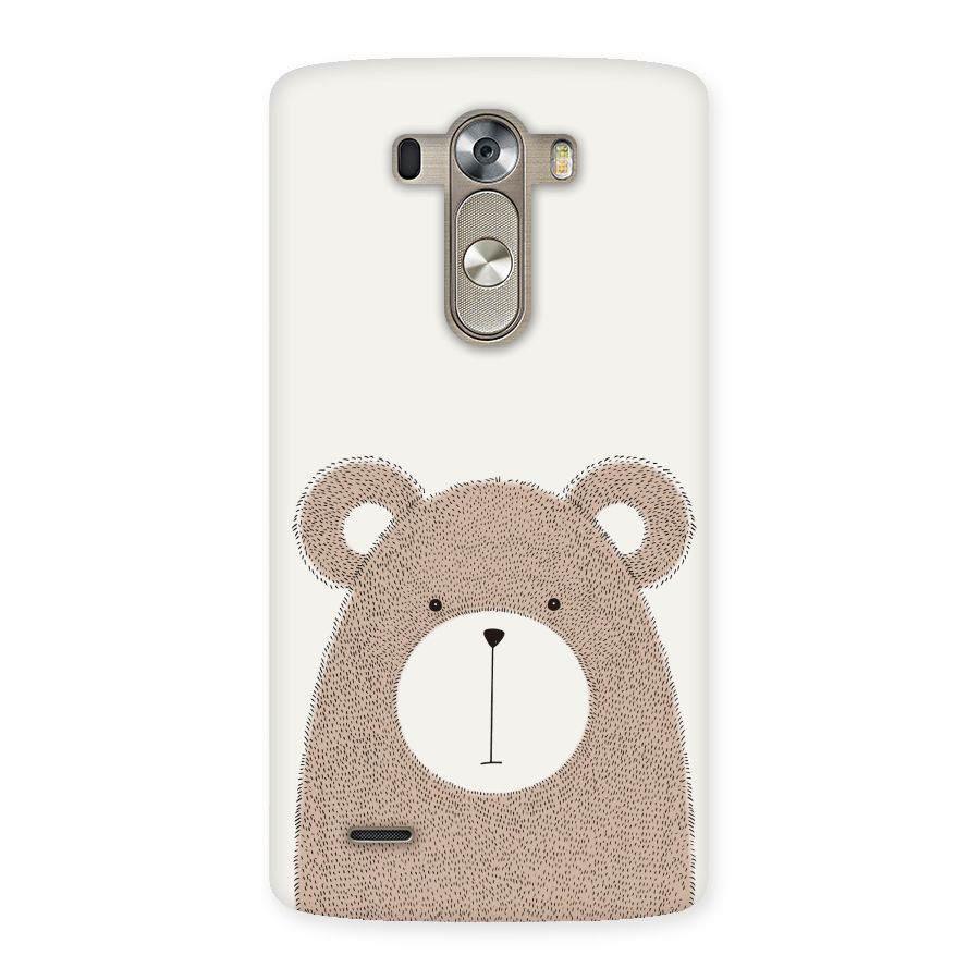 Cute Bear Back Case for LG G3