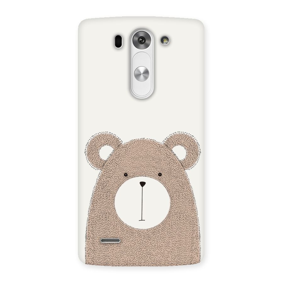 Cute Bear Back Case for LG G3 Mini