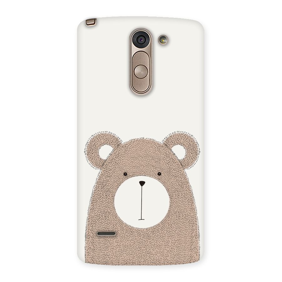 Cute Bear Back Case for LG G3 Stylus