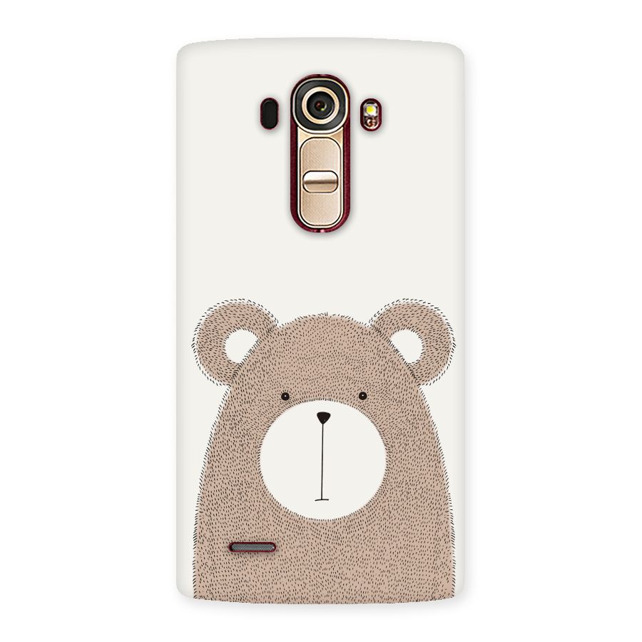 Cute Bear Back Case for LG G4