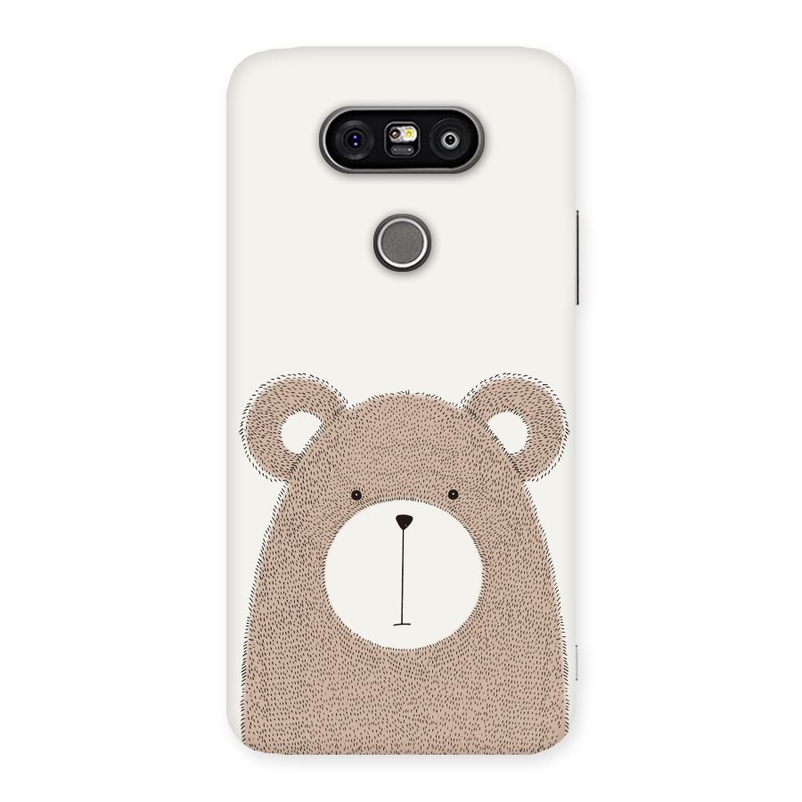 Cute Bear Back Case for LG G5