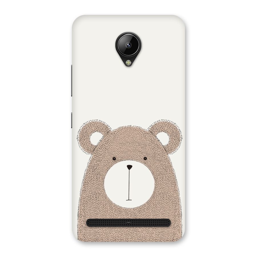 Cute Bear Back Case for Lenovo C2