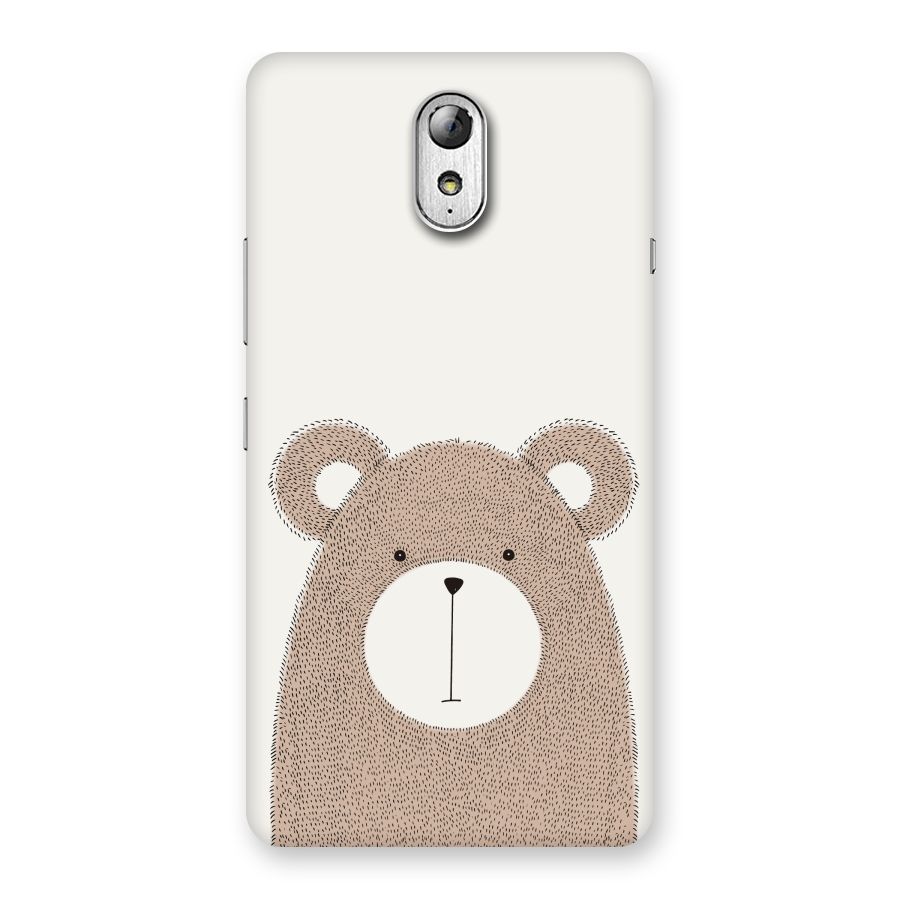 Cute Bear Back Case for Lenovo Vibe P1M