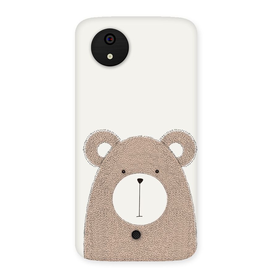 Cute Bear Back Case for Micromax Canvas A1