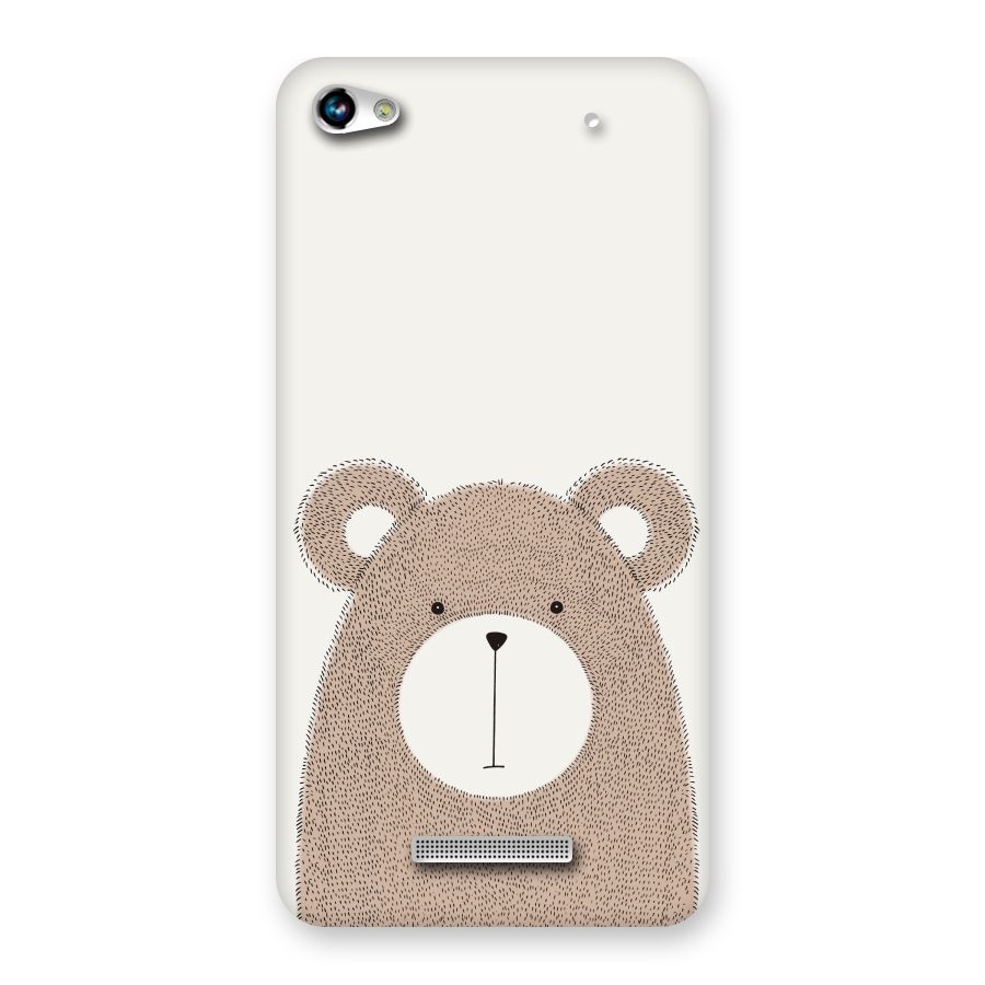 Cute Bear Back Case for Micromax Hue 2