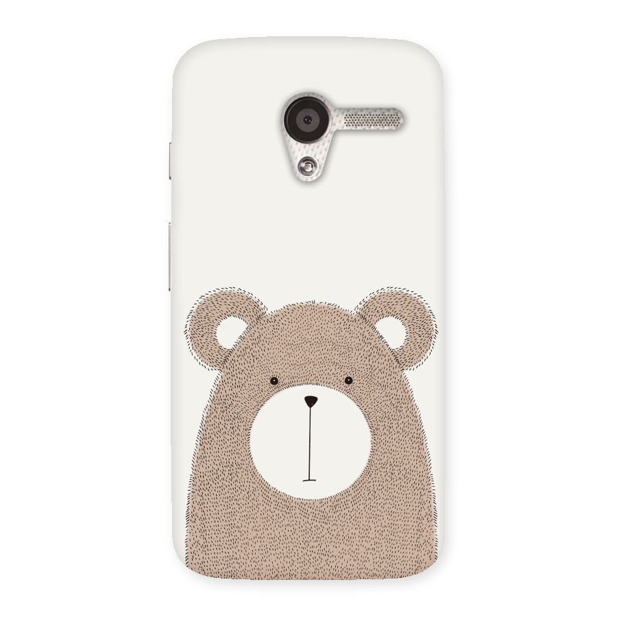 Cute Bear Back Case for Moto X