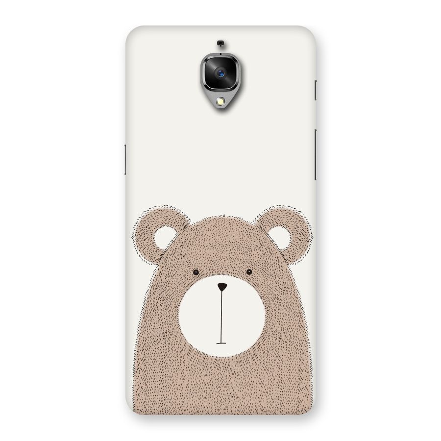 Cute Bear Back Case for OnePlus 3
