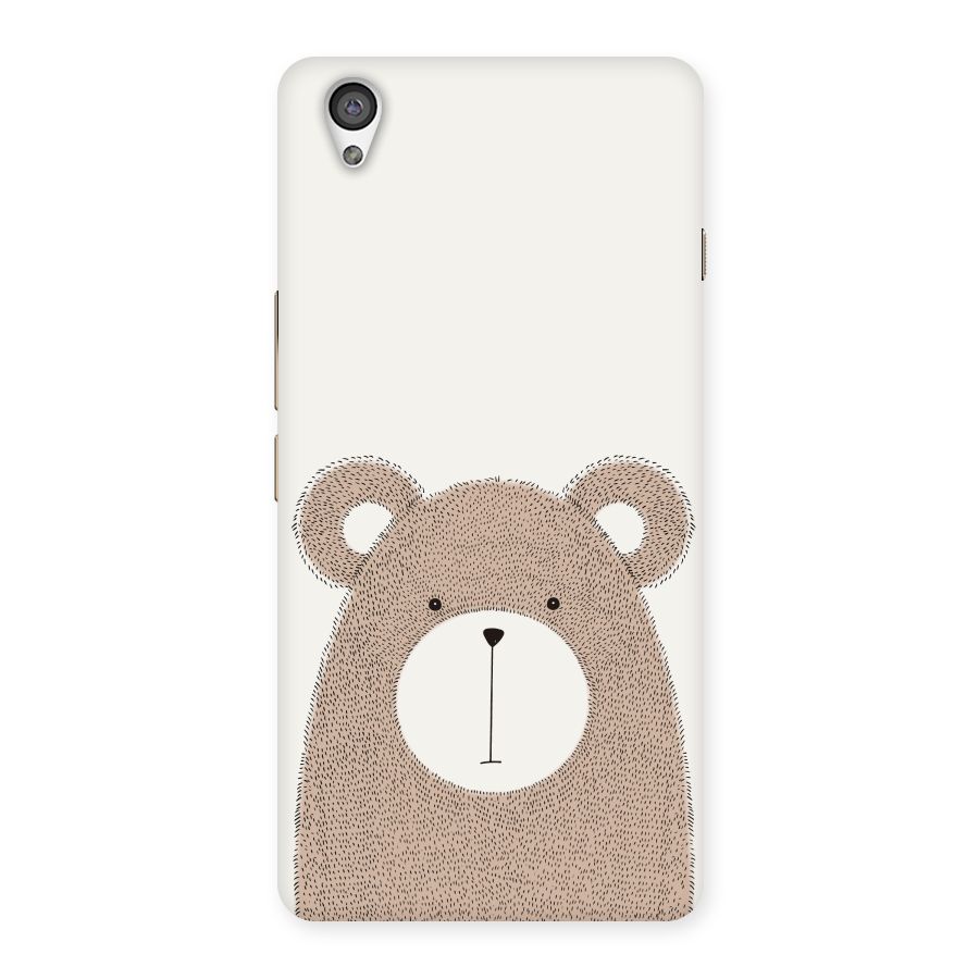Cute Bear Back Case for OnePlus X