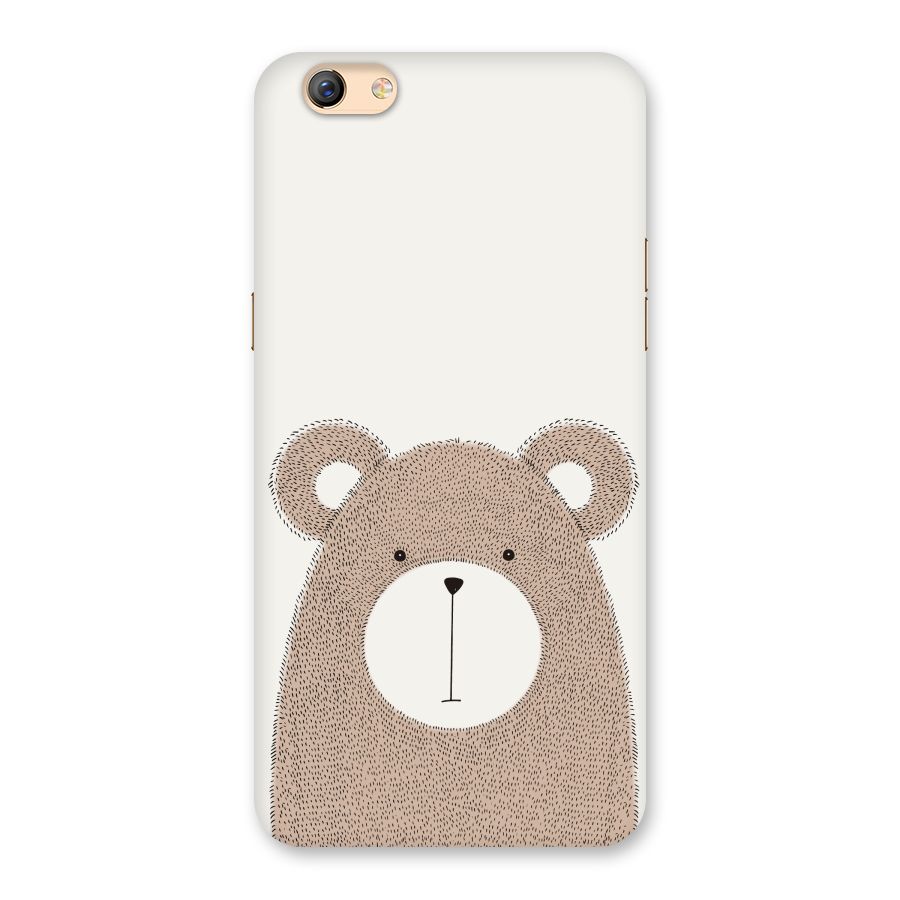 Cute Bear Back Case for Oppo F3 Plus