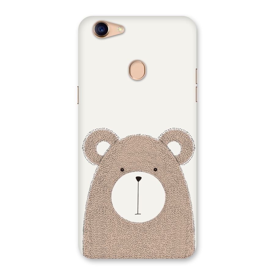 Cute Bear Back Case for Oppo F5