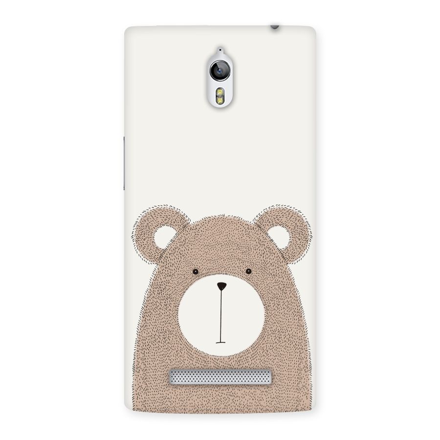 Cute Bear Back Case for Oppo Find 7
