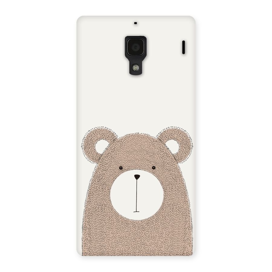 Cute Bear Back Case for Redmi 1S