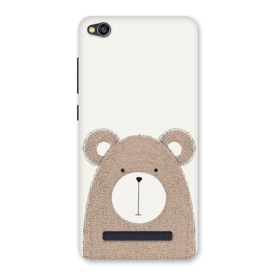 Cute Bear Back Case for Redmi 4A