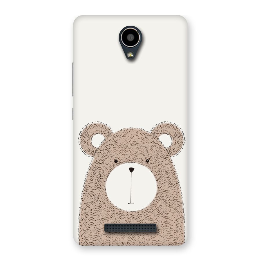 Cute Bear Back Case for Redmi Note 2